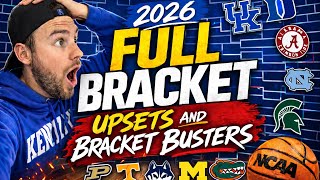 2026 March Madness Predictions: 100% Correct! My Full Bracket + Champion Pick 👀