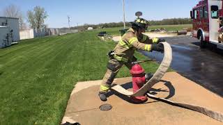 Forward lay with Engine hook