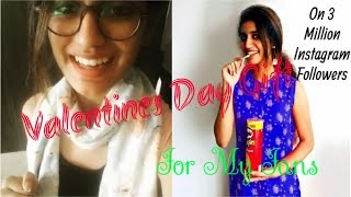 Priya Prakash Varrier New Video On Valentines Day For Fans