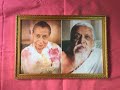 The Mother, Sri Aurobindo Photo Gold Frame Size: A3 (19