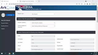 ArkCase FOIA Demo