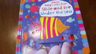 Usborne Books \u0026 More: Baby's Very First Slide and See Under the Sea