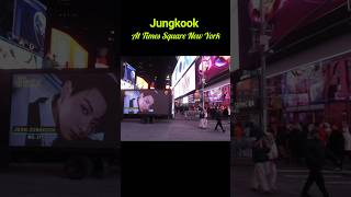 Asian Celebrity Of The Year Finalist 2024 Pop Star JungKook at the heart of Times Square, New York