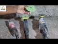 part 03 තුන් වන කොටස how to cut u0026 polish both pantry top u0026 walls demonstration concrete