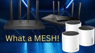 Live: Mesh WiFi explained for beginners - Mesh, OneMesh, EasyMesh, AiMesh