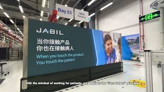 Jabil Circuit Shanghai Ltd. in Shanghai, China, receives the Shingo Prize