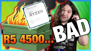 AMD Speedruns Destruction of Goodwill (R5 4500 CPU Review)