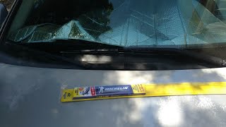 Michelin wiper blade installation on Honda and Acura