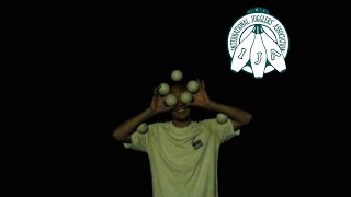 Clubs and balls juggling by Samuel Martinez from México | IJA Tricks of the Month