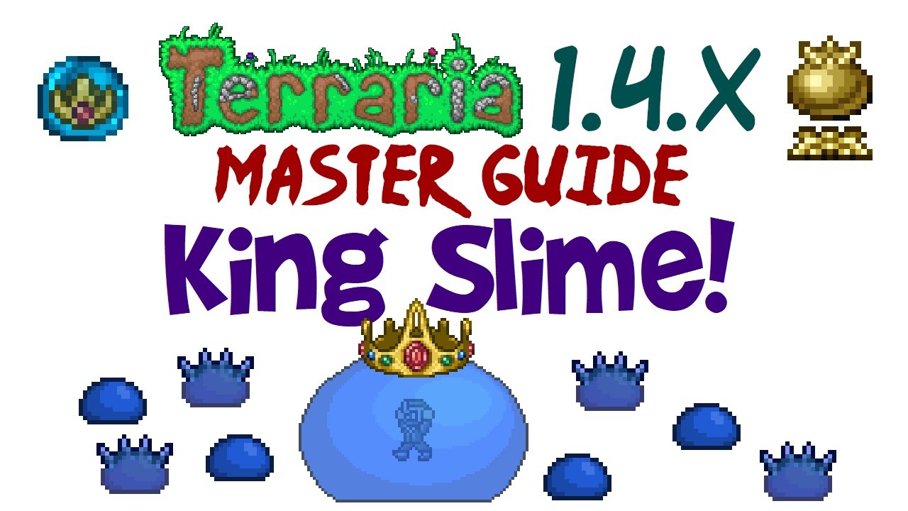 Terraria 1.4+ King Slime Guide (Expert & Master Mode, Arena, Spawn ...