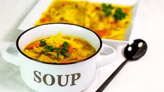 ABNEHMEN durch KOHLSUPPE mit KURKUMA - kalorienarm und gesund