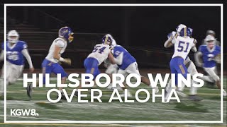 Hillsboro gets win over Aloha in 5A matchup | Friday Night Football