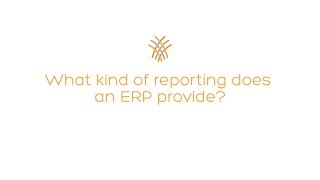 OnPlan FAQ - ERP Reporting