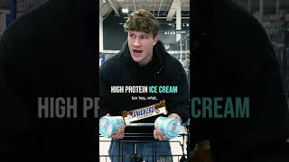 HIGH PROTEIN ICECREAM AT THE GROCERY STORE! #gym #fit #physique #cbum #shorts #alexeubank #protein