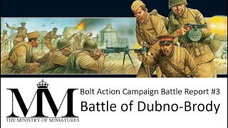 Bolt Action Battle Report: Campaign Operation Barbarossa 03. Battle of Dubno-Brody #boltaction