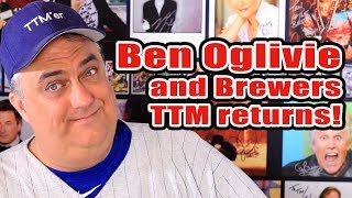 Ben Oglivie and more baseball autographs through the mail (TTM)