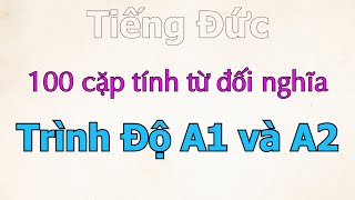 100 cặp tính từ đối nghĩa A2 và A2, kèm ví dụ chi tiết