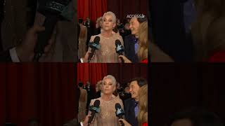 #JamesHong adorably crashes #JamieLeeCurtis' #Oscars interview!