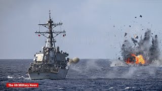 China Shocked Us Navy 7th Fleet Destroyer Conducting Large-scale Operations In South China Sea