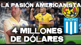 Los MILLONES que el Club América LE EXIGE a Racing si quieren comprar a Richard Sánchez #clubamerica