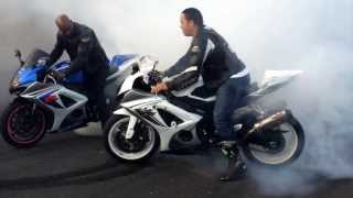 Suzuki GSXR 1000 K8 Burning Serious Rubber