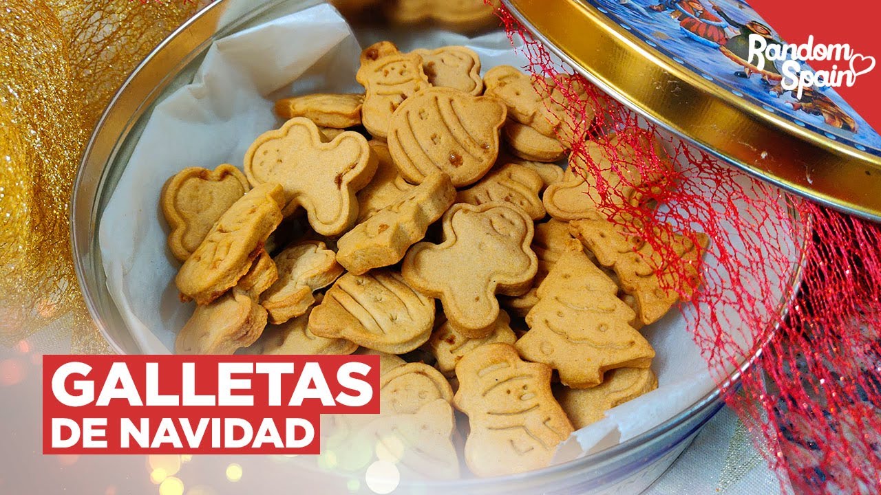 Galletas De Mantequilla Y Jengibre | Receta De Navidad | Muy Fácil ...