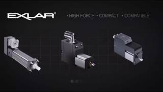 Actuadores eléctricos Exlar | Automatización Industrial