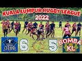 KUALA LUMPUR LEAGUE 2022:15’s RUGBY TOUGH MATCH BETWEEN THE TOURNAMENT HEAVYWEIGHTS VIOBA VS BOMBA