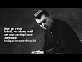 Sam Smith - Fire on Fire | Lyrics on Screen