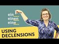 How to use German Declensions [The Better Way] | German with Laura