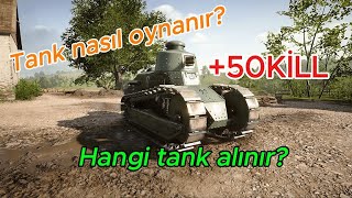 Battlefield 1 Tank nasıl oynanır? Videoda banlandım!!!