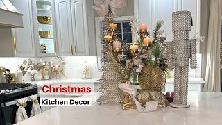 NEW!   Glam Christmas Decorating Ideas |  Kitchen | Winter Wonderland Christmas