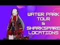 Water Park Tour + Sharksphere Locations #punishinggrayraven #pgrhalfanni #waterpark