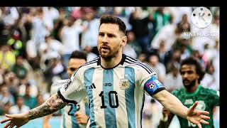 Lionel Messi scores his first goal of the 2022 World Cup