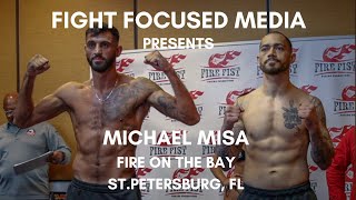 Fight Focused Media | Fire On The Bay | Michael Misa Fight Highlights