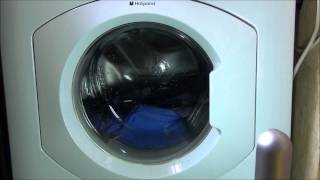 Hotpoint Futura HF8B593 Washing Machine : Shirts cycle + reduced ironing