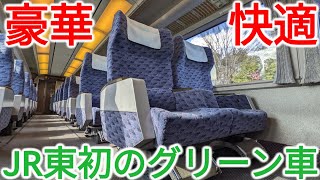 【引退間近】豪華で快適！JR東日本で初めてデビューしたグリーン車に乗ってきた