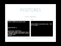 Real Time Web Apps with (just) Python and Postgres Real Time Web Apps with (just) Python and Postgres