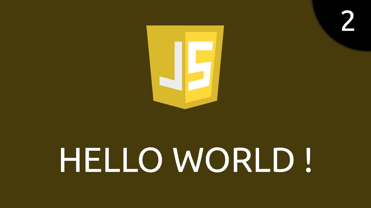 Javascript 2 Hello World Youtube
