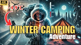 The Ultimate Winter Camping Adventure ❄️ | Extreme Survival \u0026 Bushcraft Tips