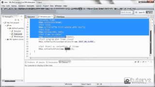 How to use the JPanel object in Java?