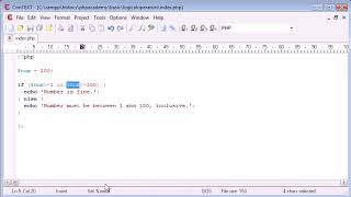 012 PHP Basics Logical Operators