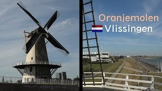 NETHERLANDS: 'Oranjemolen' - windmill in Vlissingen (Zeeland)