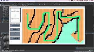 Python Pathfinding Visualizer - Update 2.0 - Seung Jae Yang
