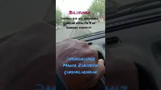 Biləsuvarda çəkilən yol 3 ay sonra.  Mahir Zəkiyevin təqdimatında