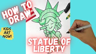 How to Draw the Statue of Liberty!