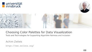 Choosing Color Palettes for Data Visualization That Are Accessible for Most Audiences (useR! 2021)