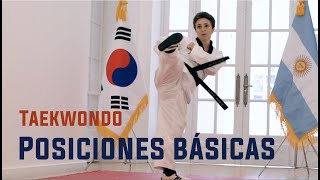 Clase de Taekwondo - Posiciones básicas