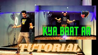Kya baat aa 🔥🖤 Dance Tutorial | Nitin's World | Karan auJla | punjabi song tutorial | Hindi