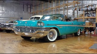 1957 Chrysler New Yorker Convertible in Turquoise & Engine Sound on My Car Story with Lou Costabile